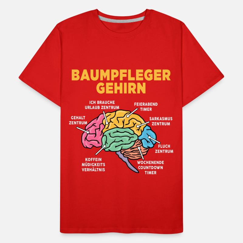Baumpfleger Männer Premium Bio T-Shirt