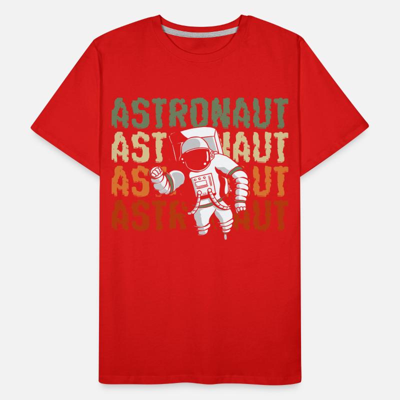 Fusée de la navette spatiale T-shirt bio Premium Homme