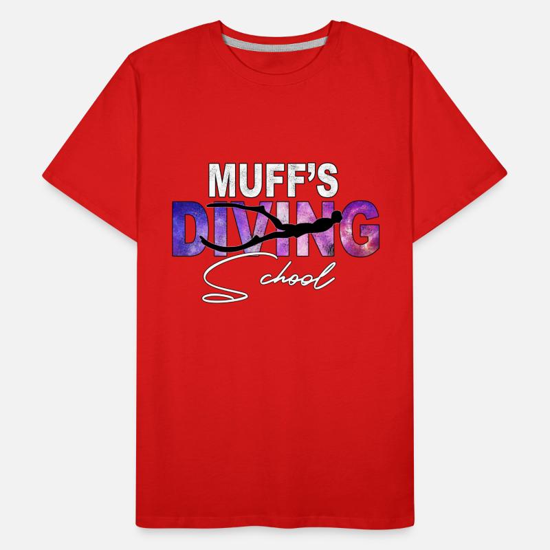 L’école de plongée de Muff T-shirt bio Premium Homme