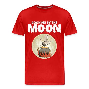 Commerce de bonbons Halloween Party Nightmare S - T-shirt bio Premium Homme - rouge - Devant - Damien (186cm)