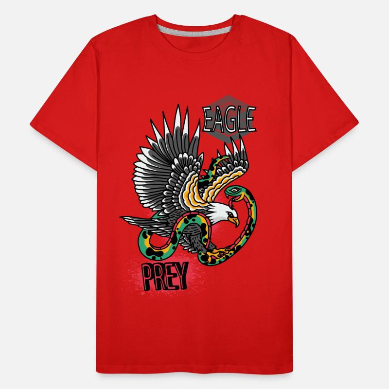 Falcon Sharp objects Falconry Eagle Goshawk Falk Men's Premium Organic T-Shirt