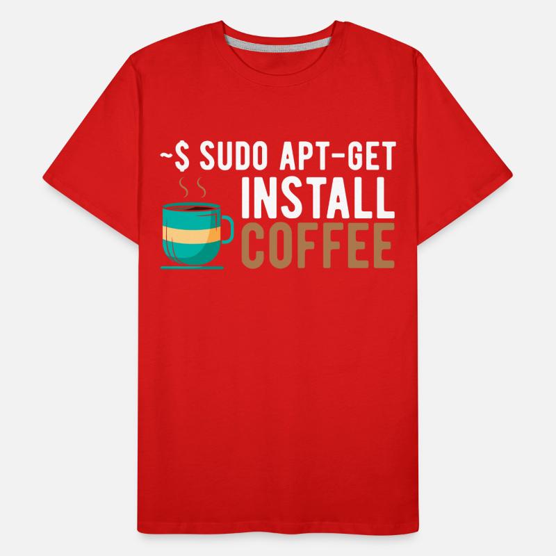 Linux Software Open Source Computer Informatik-Stu Männer Premium Bio T-Shirt