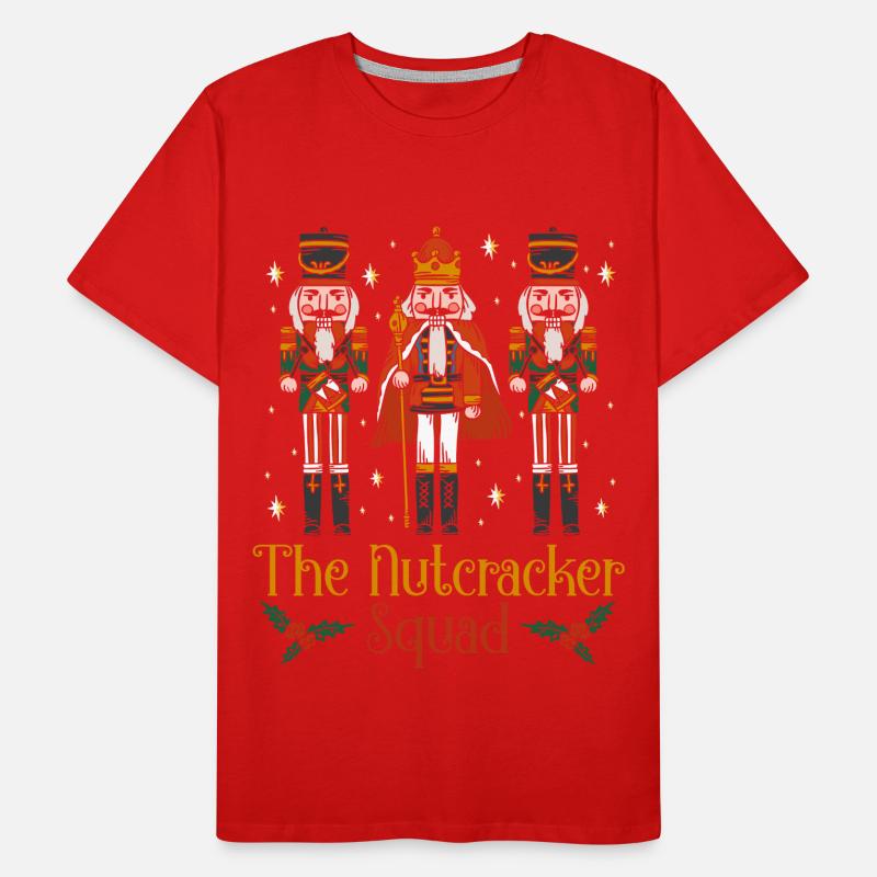 The Nutcracker Squad Nutcracker Ballet Men's Premium Organic T-Shirt