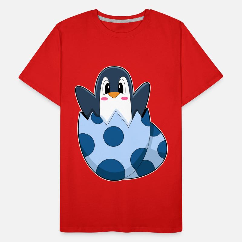 Penguin Egg Men's Premium Organic T-Shirt