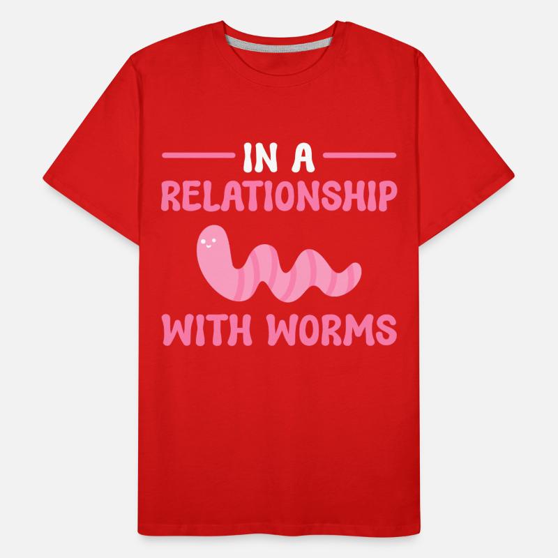En relation avec l’élevage de vers T-shirt bio Premium Homme