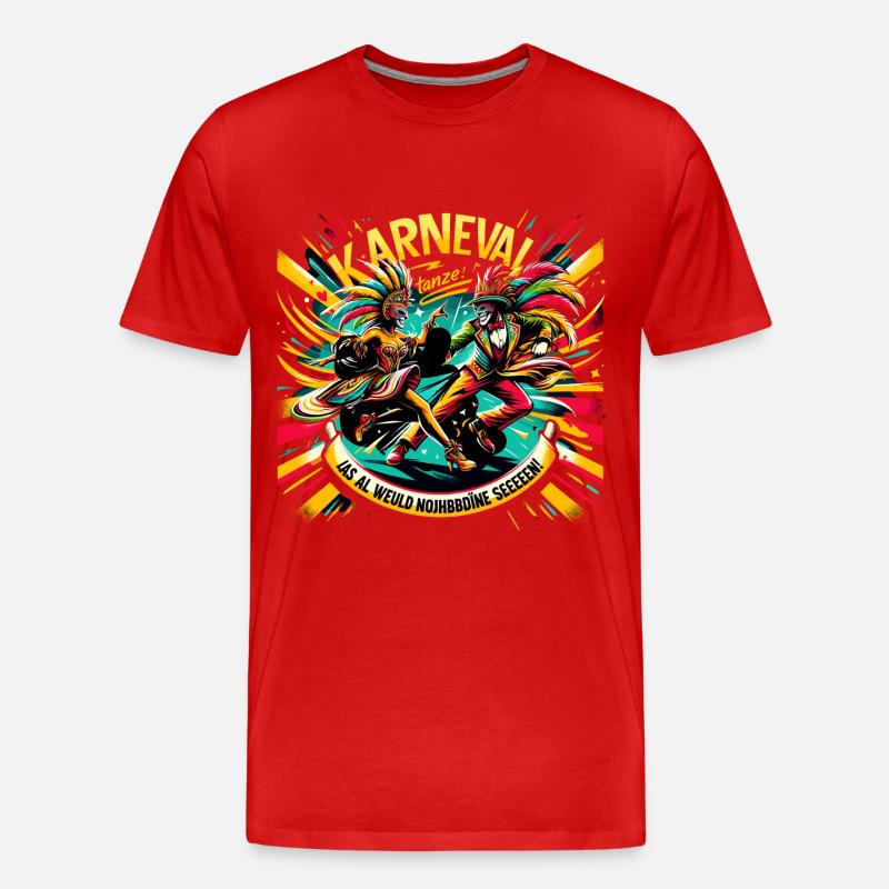 Karneval Dance - Männer Premium Bio T-Shirt - undefined