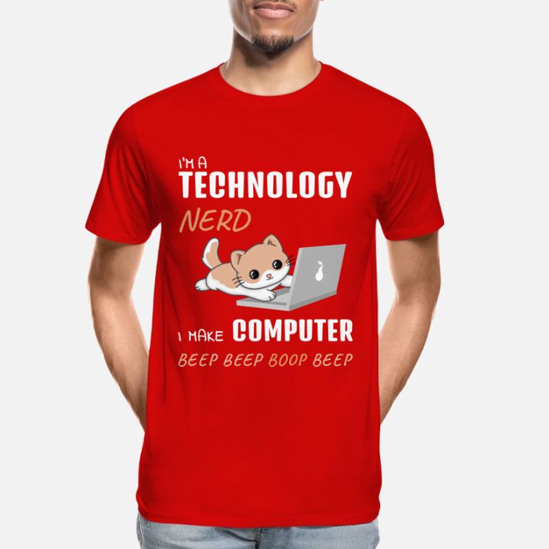 IT Computer Administrator Computer Work Gift Men's Premium Organic T-Shirt