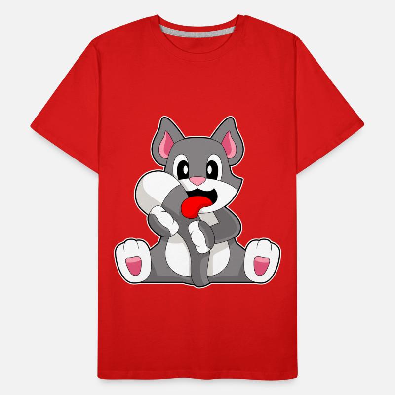 Langue de chat T-shirt bio Premium Homme