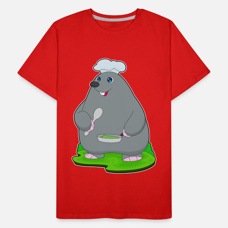 Mole Cooking Pan Men's Premium Organic T-Shirt