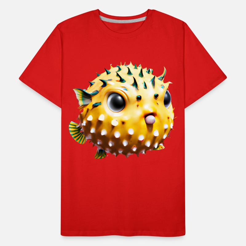 Poisson-globe gonflé T-shirt bio Premium Homme