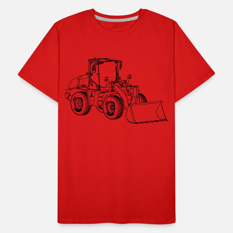 Radlader Männer Premium Bio T-Shirt