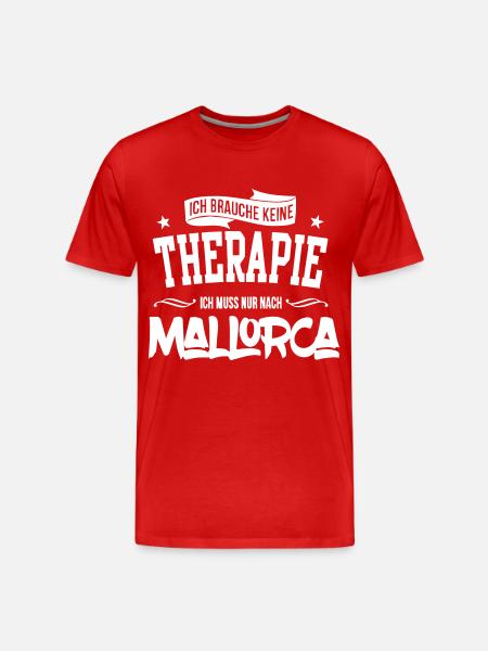 Mallorca - Männer Premium Bio T-Shirt - Rot