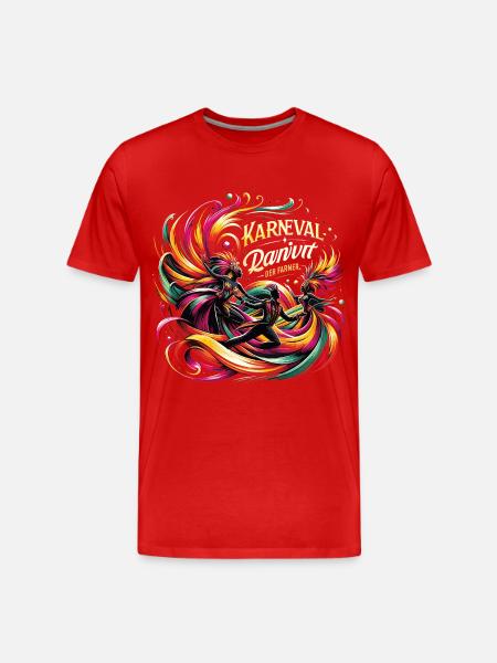 Carnival dance alaaf - Men's Premium Organic T-Shirt - 