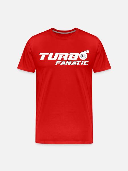 Turbo - Men's Premium Organic T-Shirt - red