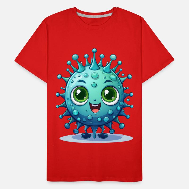 Virus or bacterium Men's Premium Organic T-Shirt