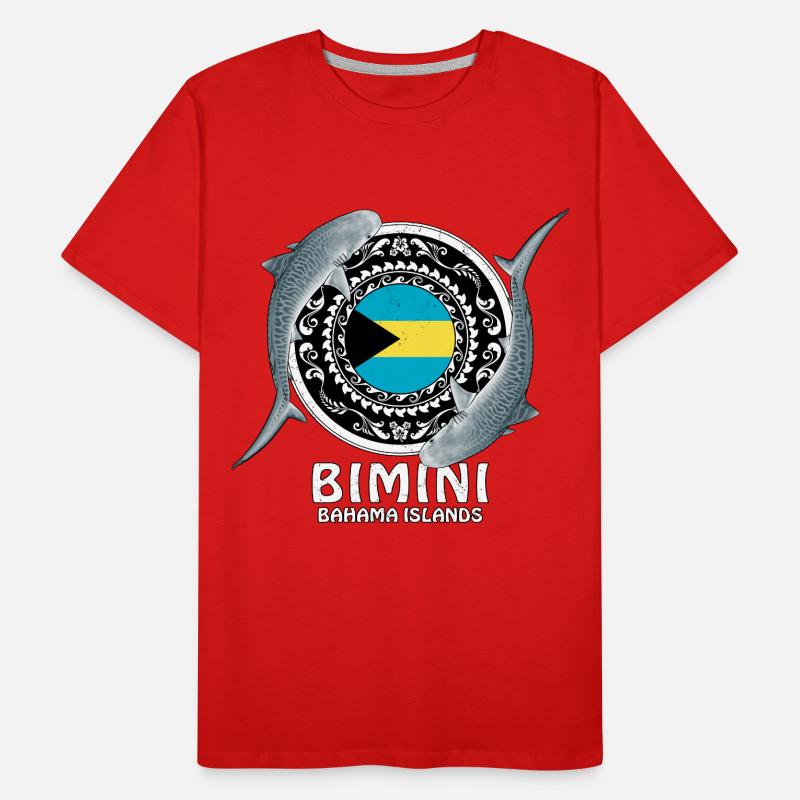 Bimini Bahamas Men's Premium Organic T-Shirt