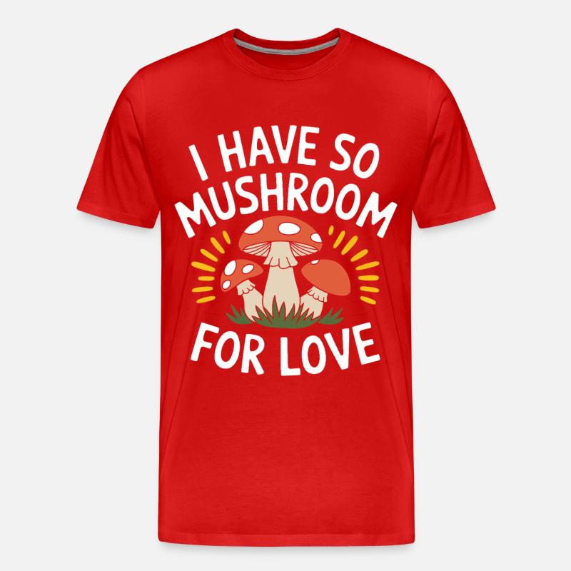 Champignons Champignons Champignon Champignon - T-shirt bio Premium Homme - rouge
