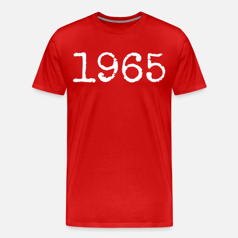 Legendär seit 1965 - Männer Premium Bio T-Shirt - Rot
