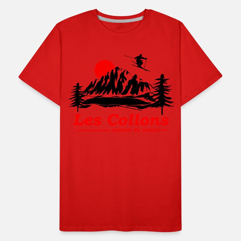 les collons Männer Premium Bio T-Shirt