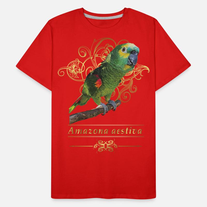 L’amazone à front bleu T-shirt bio Premium Homme