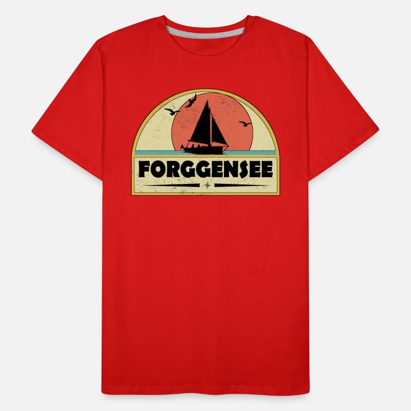 Forggensee Männer Premium Bio T-Shirt