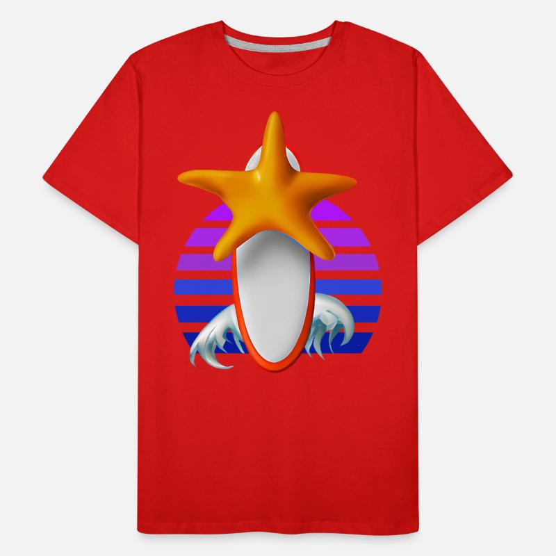Planche de surf Starfish T-shirt bio Premium Homme