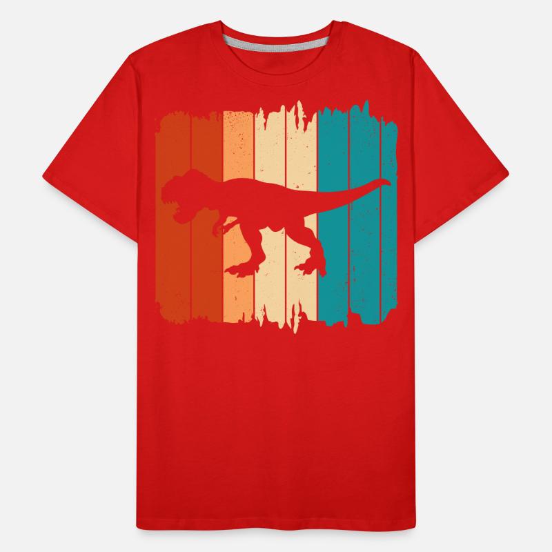 T Rex Men's Premium Organic T-Shirt