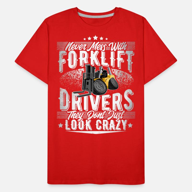 Forklift driver Men's Premium Organic T-Shirt