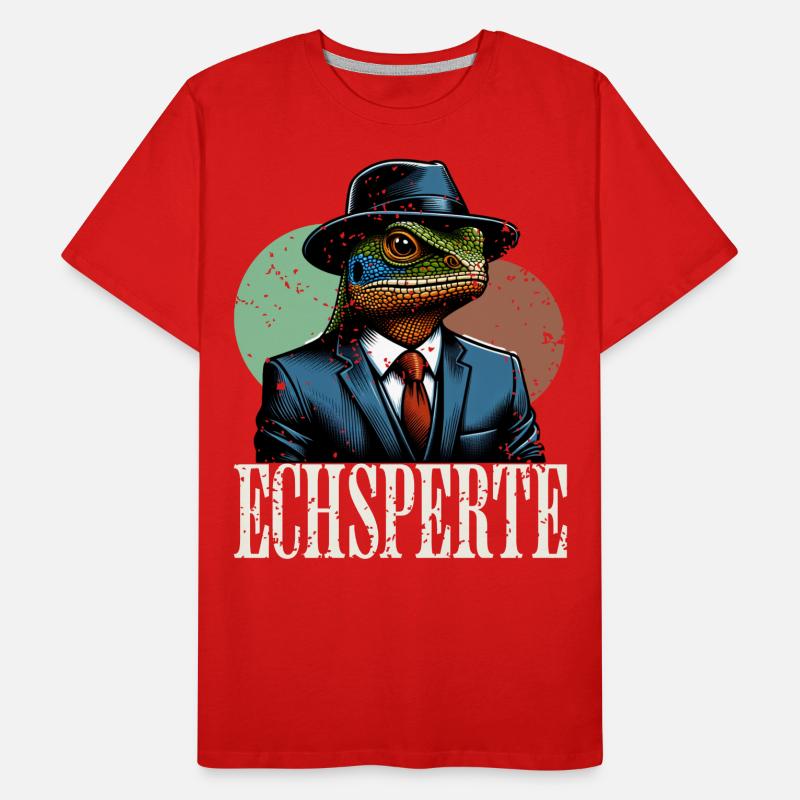 Echsperte Experte Männer Premium Bio T-Shirt