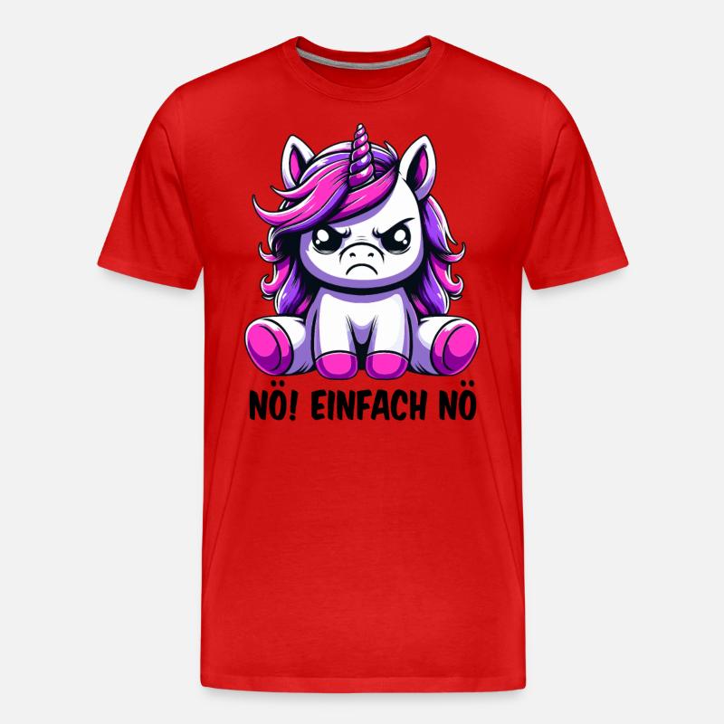 Non, tout simplement non - T-shirt bio Premium Homme - rouge