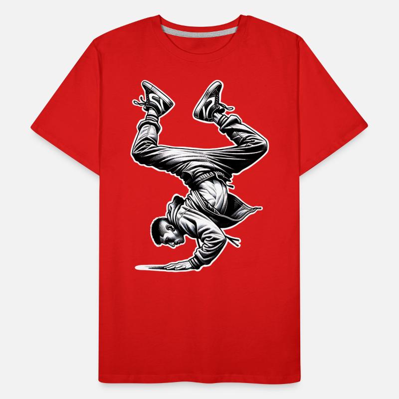 Breakdance T-shirt bio Premium Homme