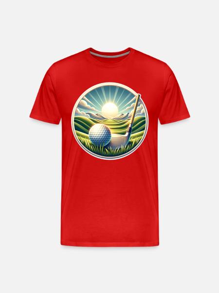 Gulf - Men's Premium Organic T-Shirt - red