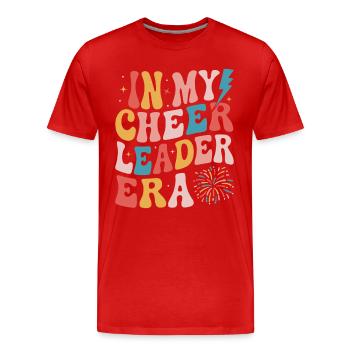 Cheerleader - T-shirt bio Premium Homme - rouge - Devant - Damien (186cm)