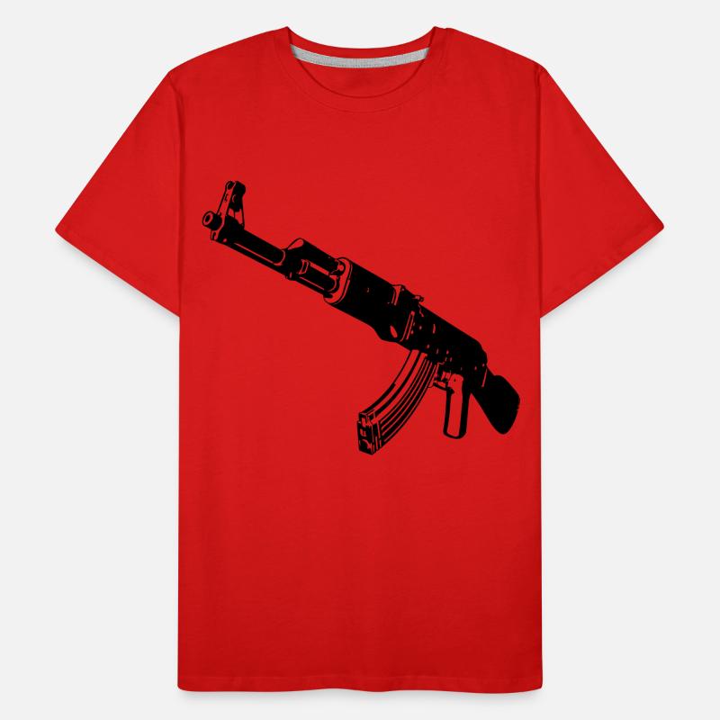 mitrailleuse T-shirt bio Premium Homme