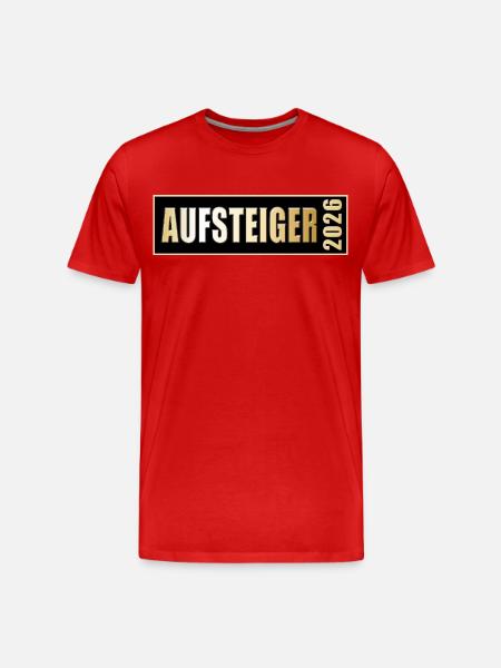 Promoted 2026 Promotion - Men's Premium Organic T-Shirt - red