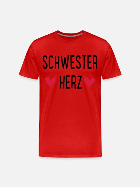 sis - Men's Premium Organic T-Shirt - red