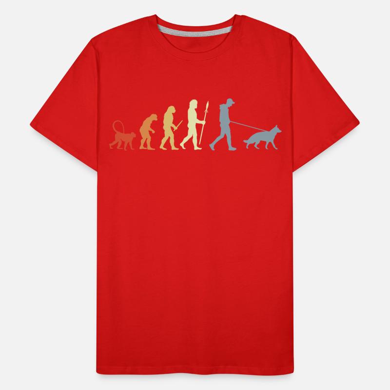 Berger allemand propriétaire Evolution T-shirt bio Premium Homme