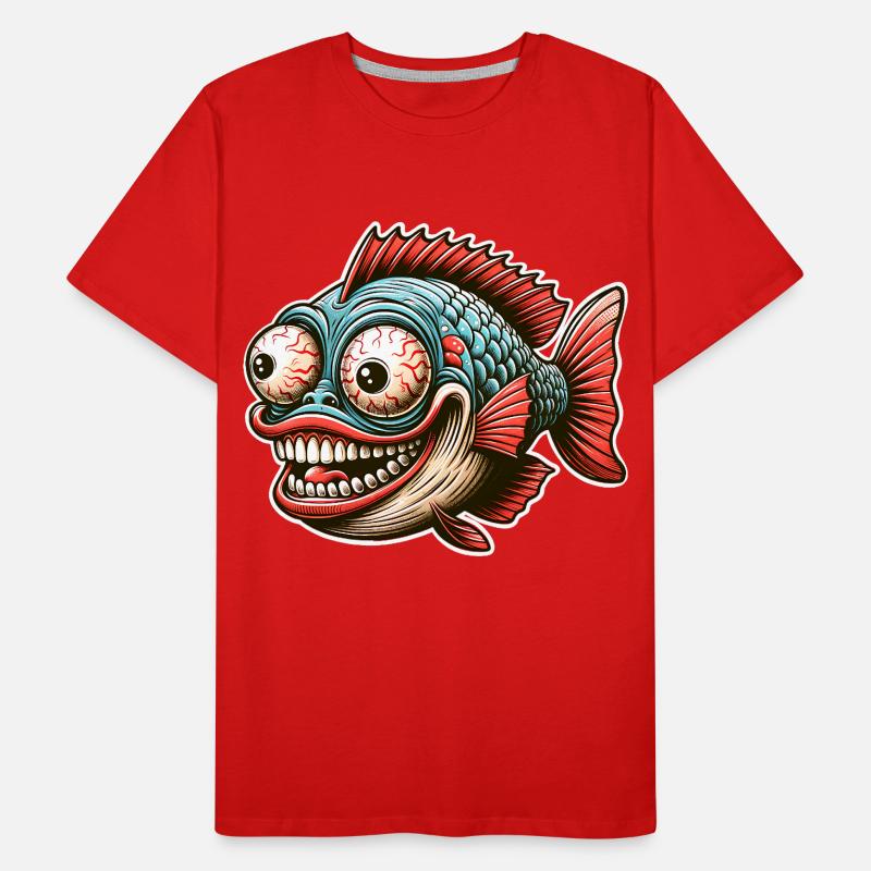 Fish Men's Premium Organic T-Shirt