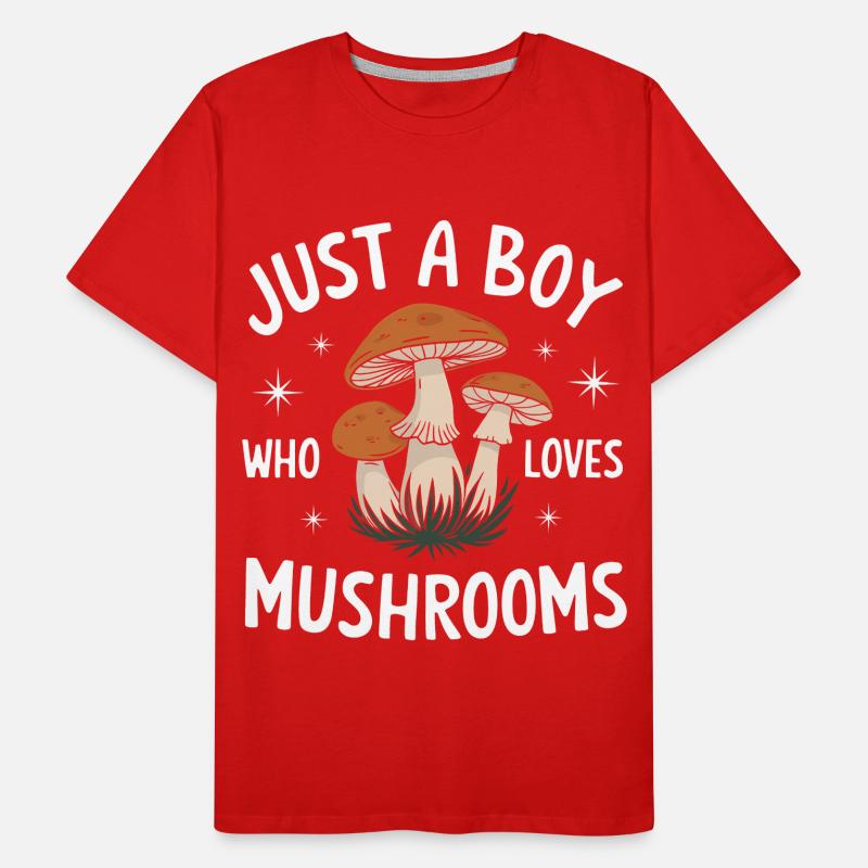 Champignons Champignons Champignon Champignon T-shirt bio Premium Homme