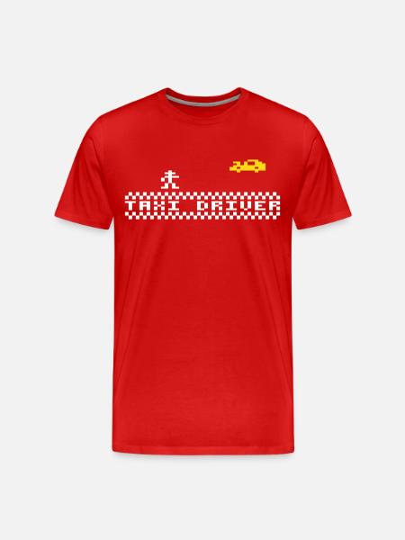 cabdriver - T-shirt bio Premium Homme - rouge