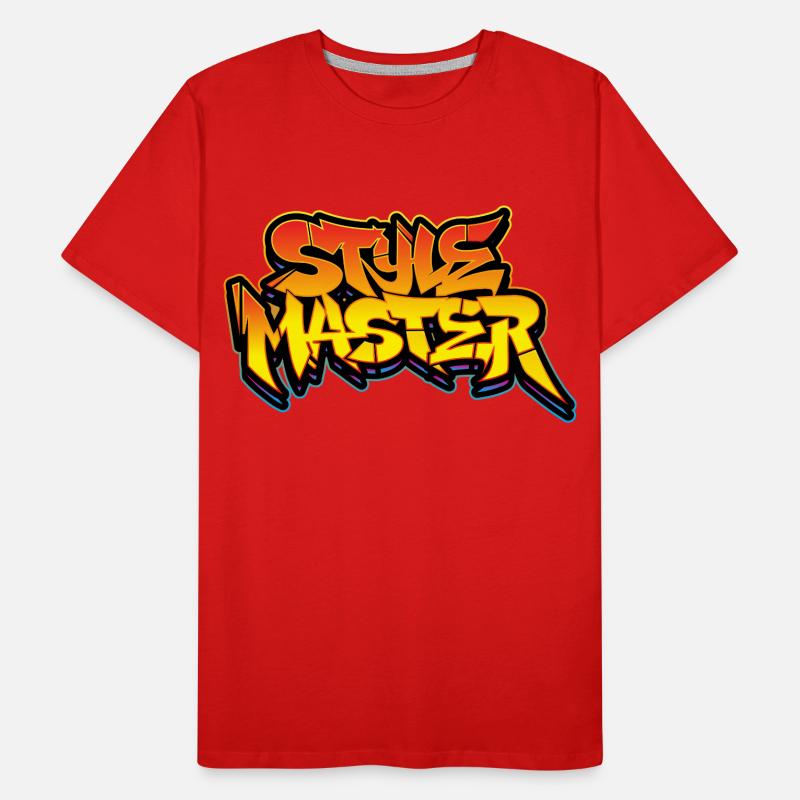 STYLE MASTER lettrage graffiti T-shirt bio Premium Homme
