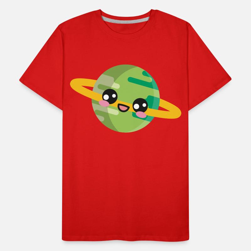 Planet Space Men's Premium Organic T-Shirt