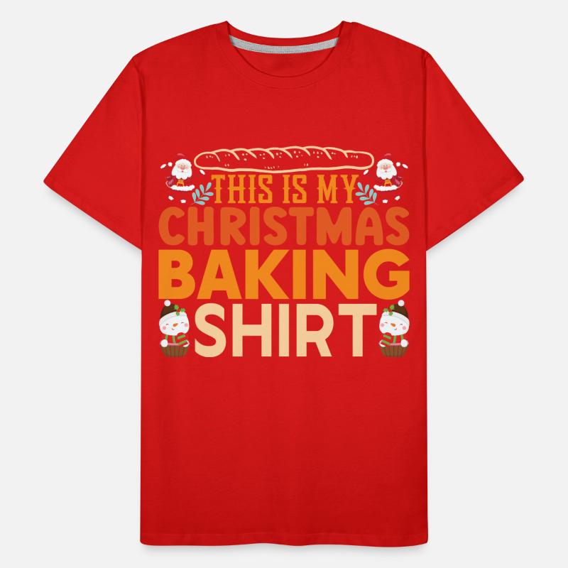 Cuisson de costumes de Noël T-shirt bio Premium Homme