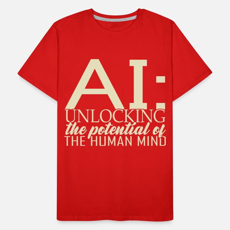 Artificial Intelligence Deep Learning Men's Premium Organic T-Shirt