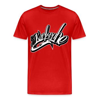 Karlsruhe - T-shirt bio Premium Homme - rouge - Devant - Damien (186cm)
