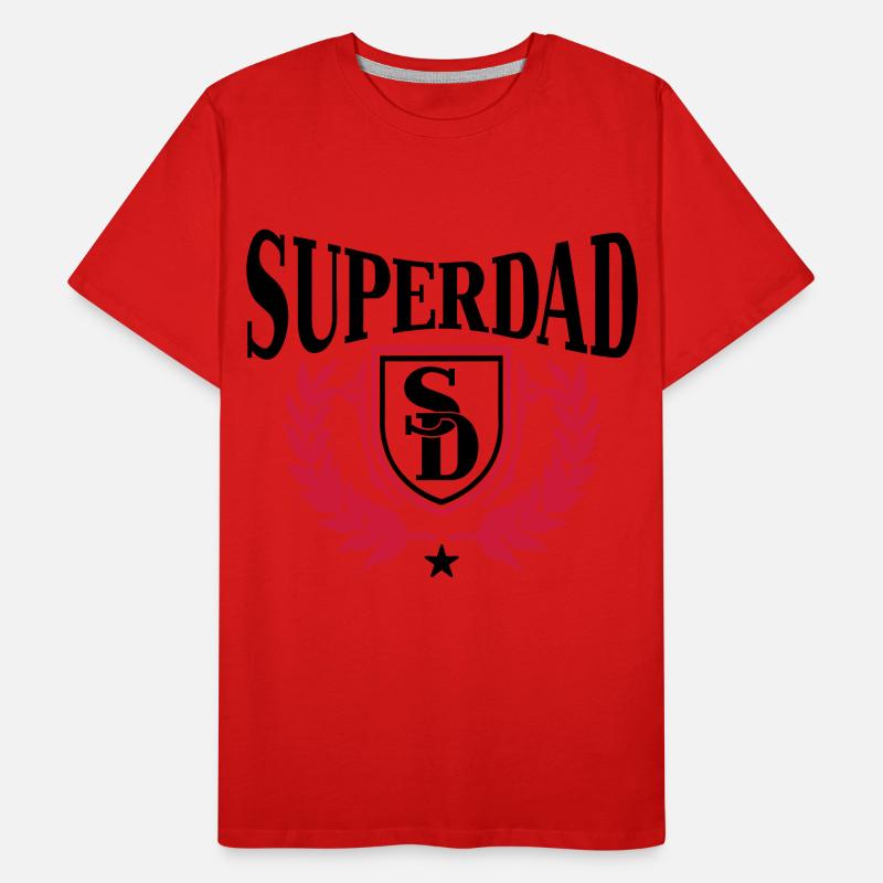 superdad T-shirt bio Premium Homme