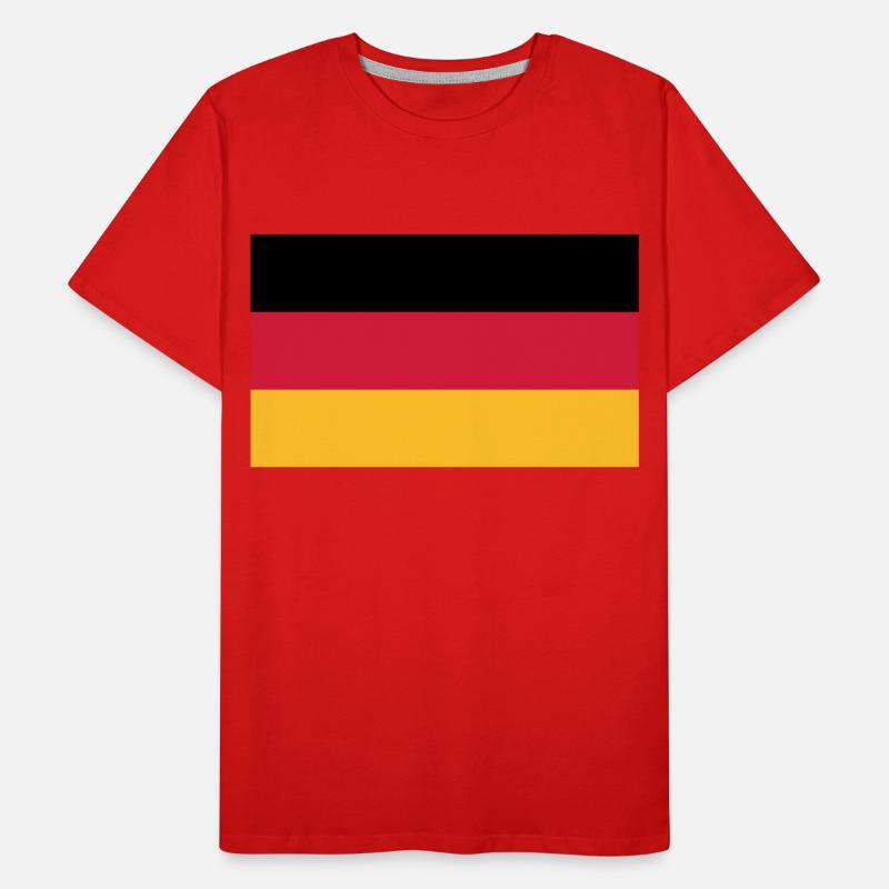 germany flag Men's Premium Organic T-Shirt