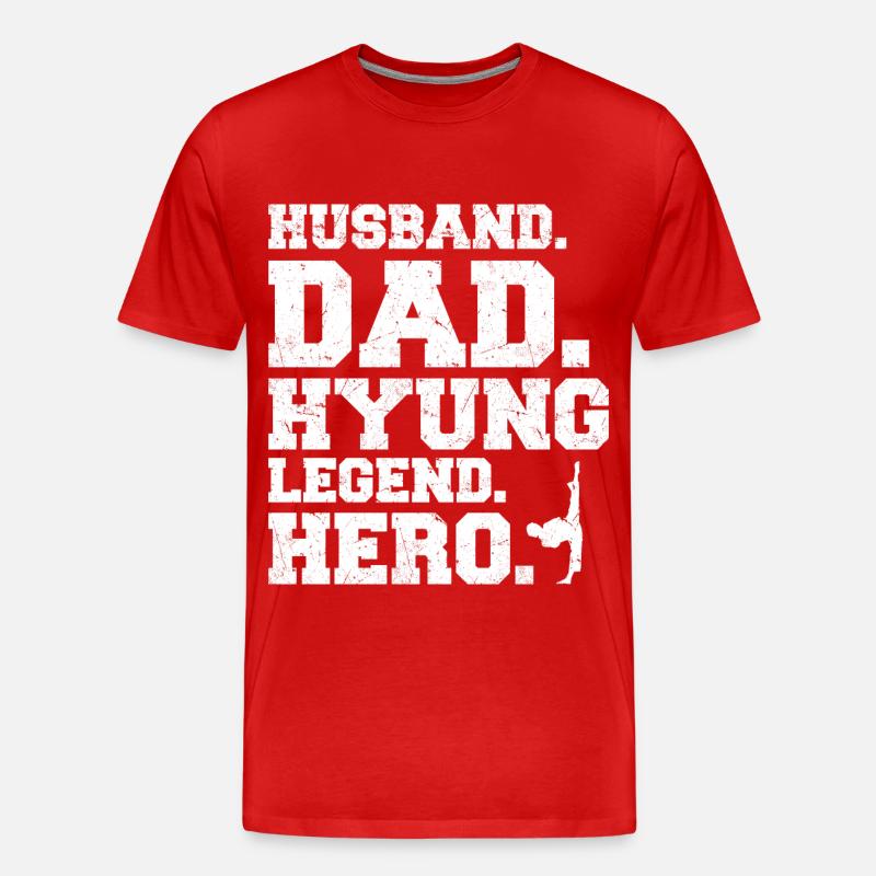 Tang Soo Do - Männer Premium Bio T-Shirt - Rot