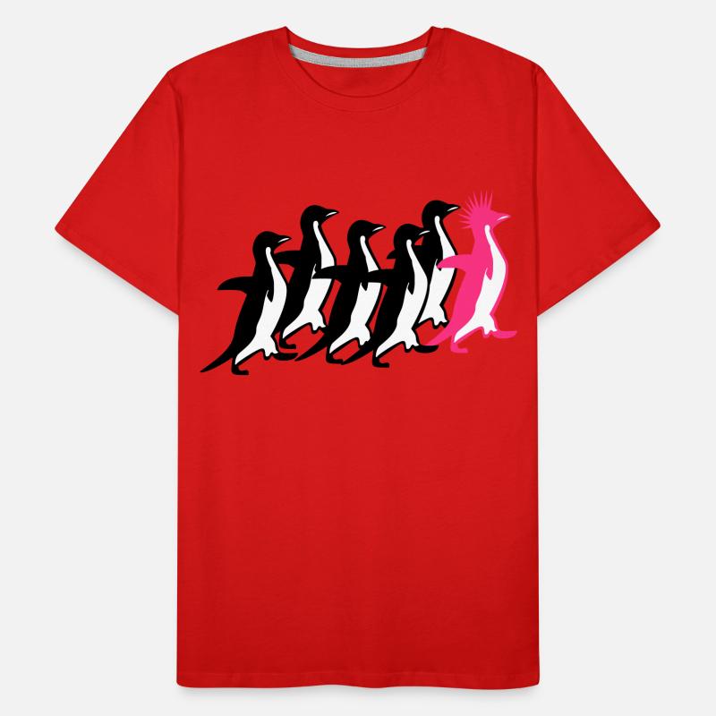 Pack de pingouins T-shirt bio Premium Homme