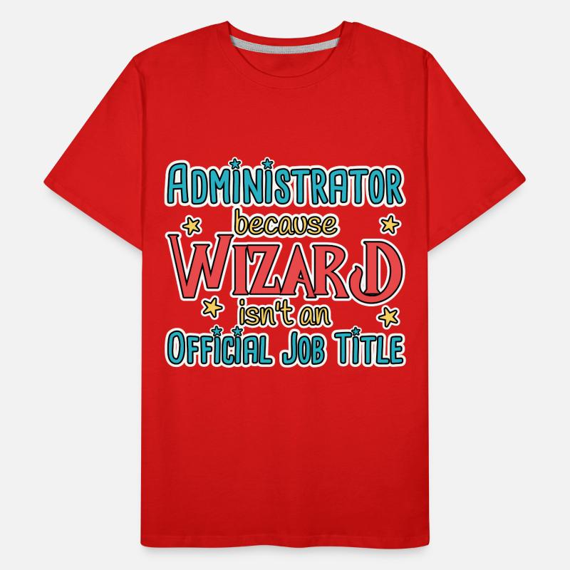 Assistant d’administration Administrateur T-shirt bio Premium Homme